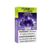 Vuse GO Edition 5000  - Grape Ice Disposable Vape available on Canada online vape shop